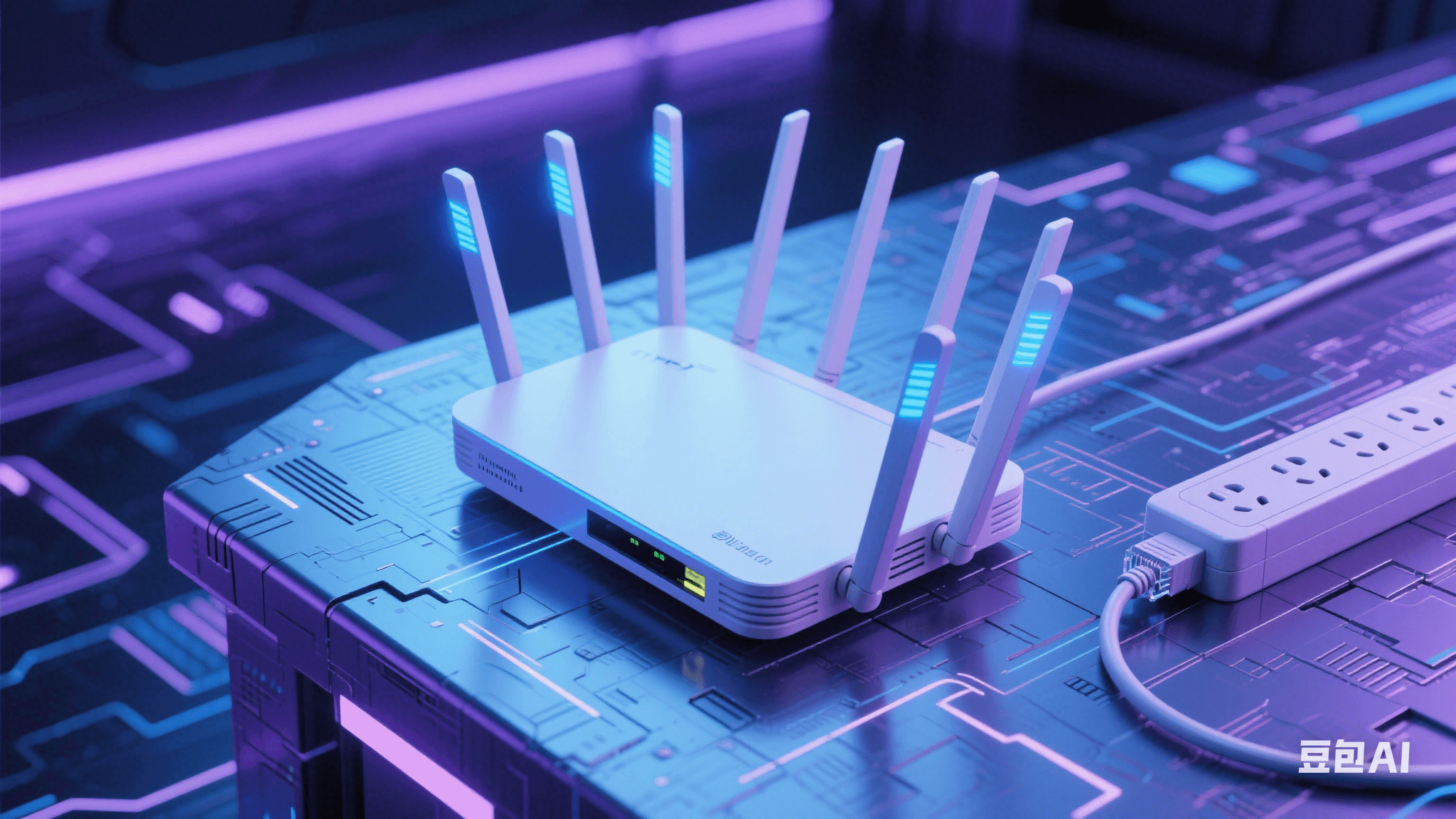 智能路由器示意图